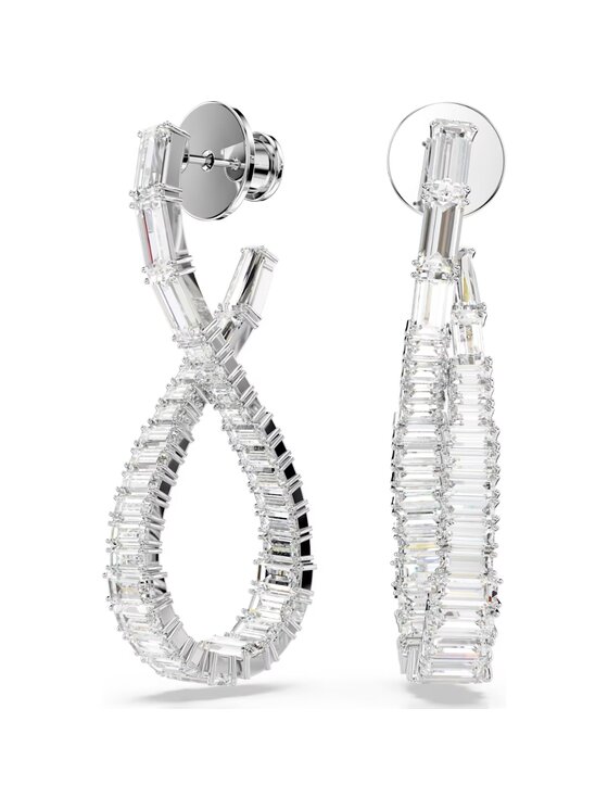 Kolczyki Swarovski, Srebrne, Hyperbola 5677628