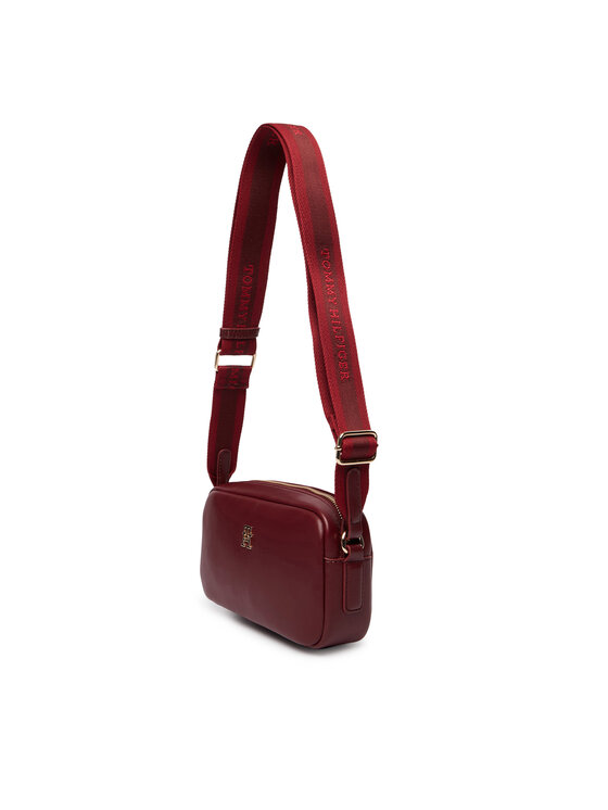Tommy Hilfiger Tommy Hilfiger Kabelka Th Essential Camera Bag AW0AW18370 Bordová