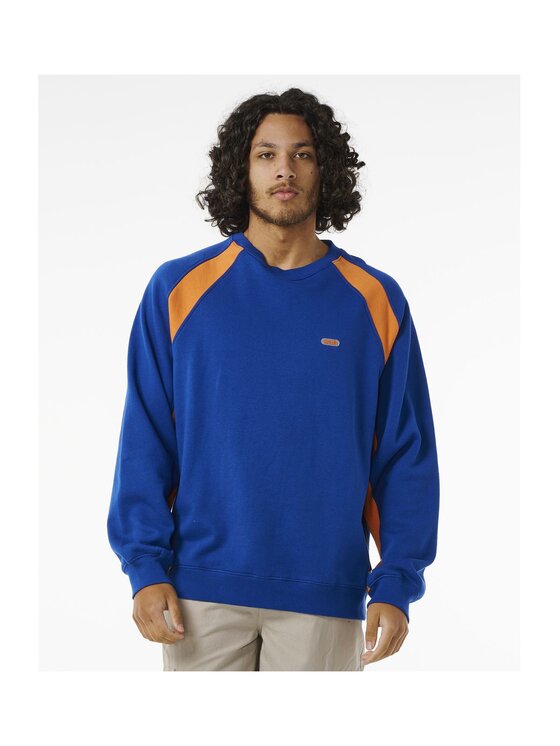 Rip Curl Rip Curl Bluza Archive Crew Niebieski Loose Fit