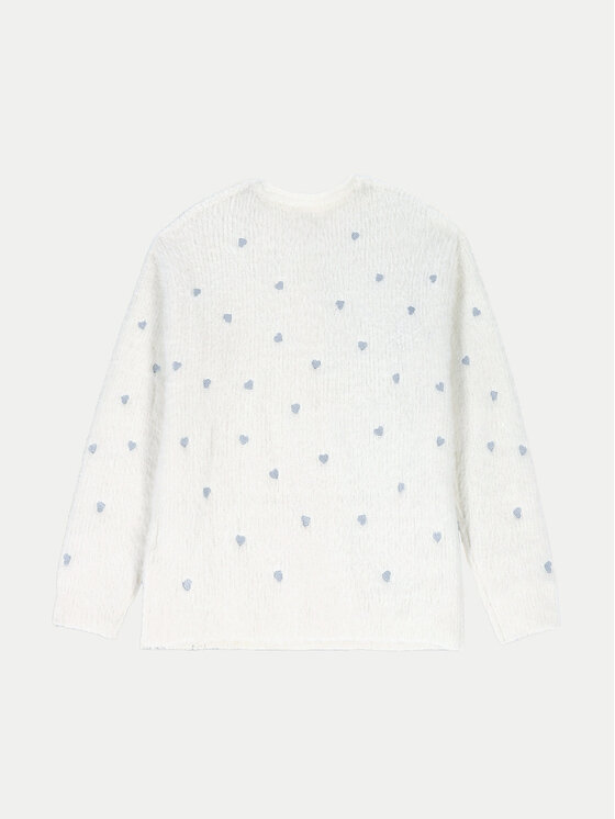 Coccodrillo Coccodrillo Sweter ZC4172102EPG Écru Regular Fit