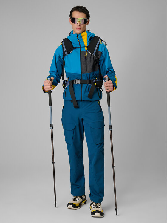 4F 4F Kurtka wielofunkcyjna TREKKING Niebieski Regular Fit