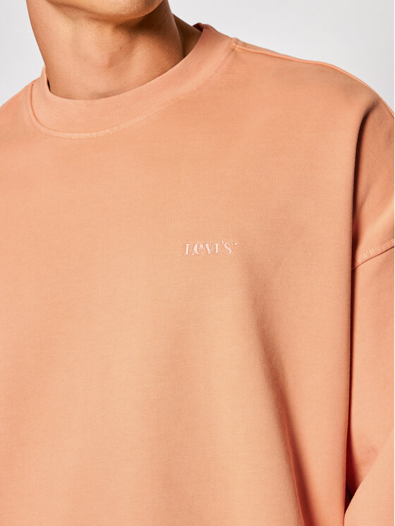 Felpa Unisex Standard A0886-0006 Arancione Relaxed...