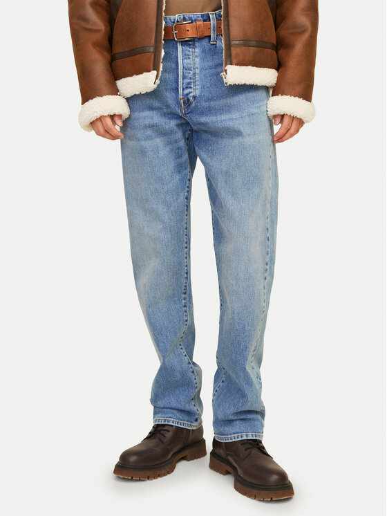 Jack & Jones Jack & Jones Jeansy Chris 12259166 Modrá Relaxed Fit