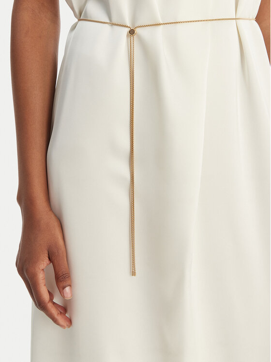 HUGO HUGO Coctailkleid Kewina-1 50566973 Écru Slim Fit