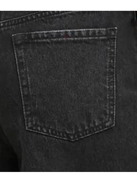 HUGO HUGO Szorty jeansowe 50538855 10267552 004 Czarny Regular Fit