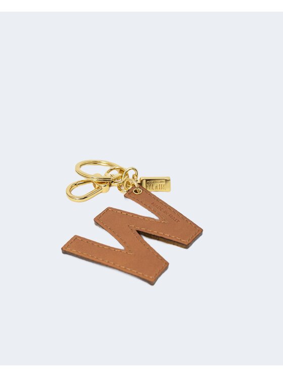 Alviero Martini Prima Classe Alviero Martini Prima Classe Portachiavi LETTERA W Beige