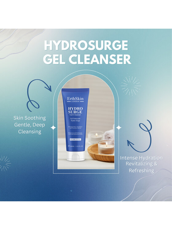 Erthskin London Erthskin London HYDROSURGE ŻEL DO CZYSZCZENIA Krem na noc