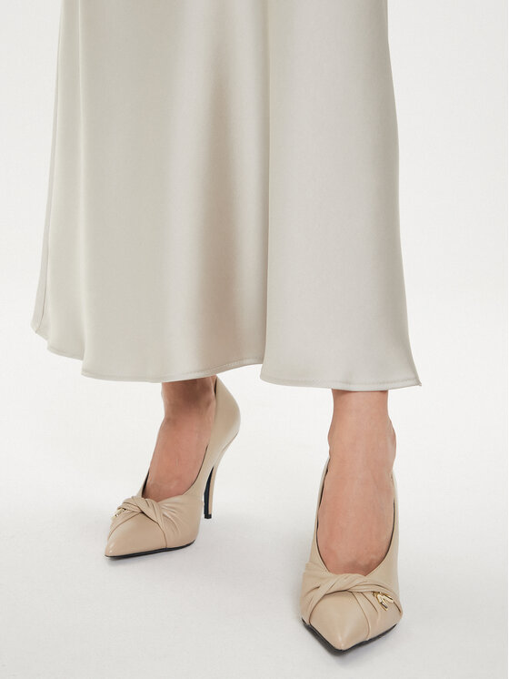 Imperial Imperial Maxi suknja GHN4HBA Bež Regular Fit