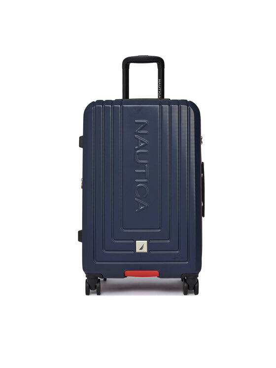 Nautica Nautica Walizka średnia WB-NTC-KS-003-07-M Granatowy