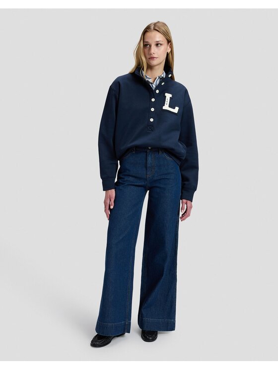 Lee Lee Jeansy EXTREME STELLA Niebieski Wide Leg