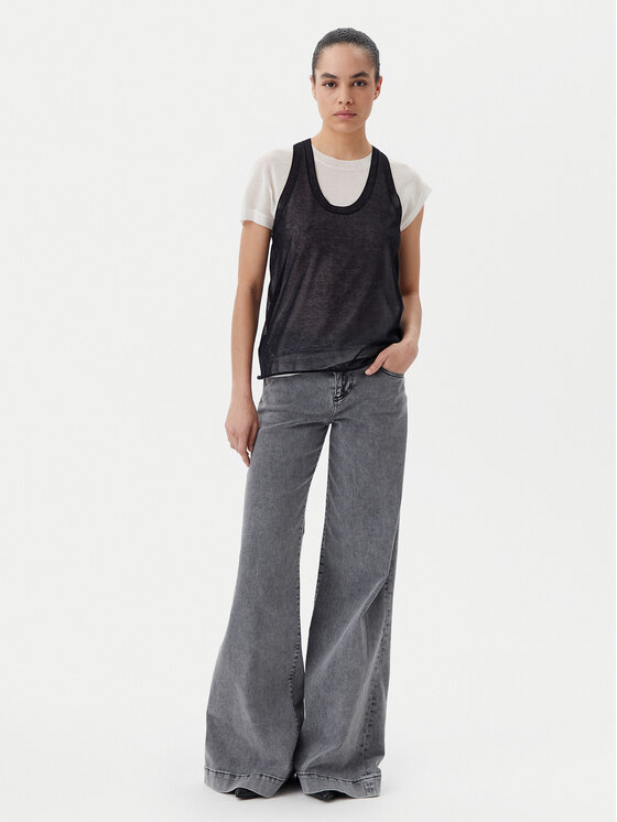 PINKO PINKO Blúz 105152 A2LS Fekete Regular Fit