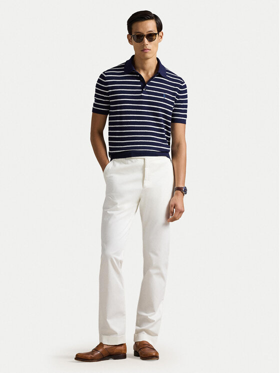 Polo Ralph Lauren Polo Ralph Lauren Тениска с яка и копчета 710B13894002 Тъмносин Regular Fit