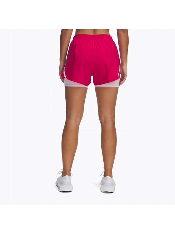 Under Armour Under Armour Szorty sportowe UA-1382440-681 Czerwony Regular Fit