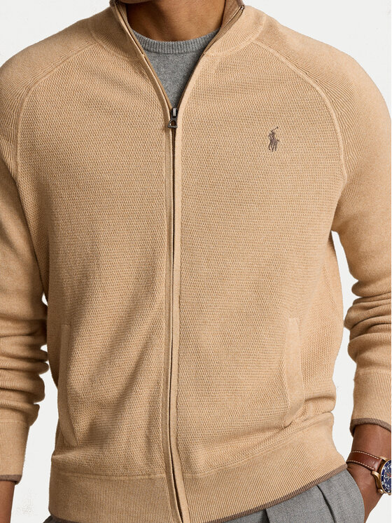 Polo Ralph Lauren Polo Ralph Lauren Кардиган 710941093002 Бежов Regular Fit