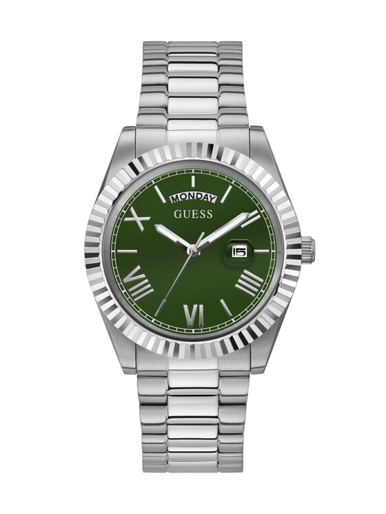 Guess Guess Zegarek GW0265G10 Srebrny