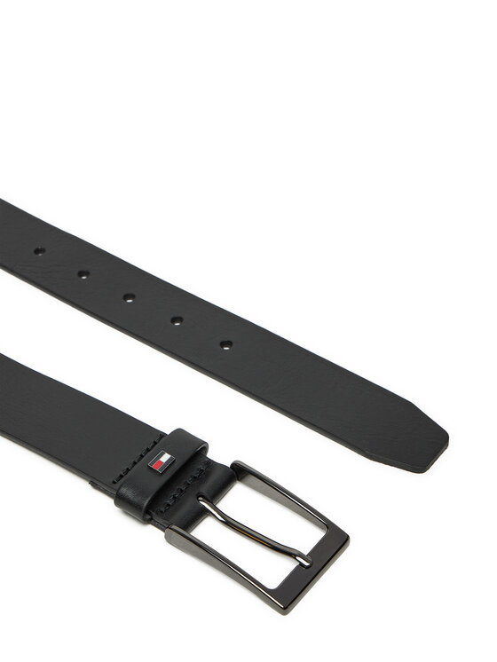 Tommy Hilfiger Tommy Hilfiger Vīriešu josta AM0AM13016 Melns