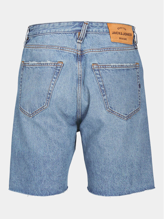 Jack&Jones Jack&Jones Jeans kratke hlače Tony Cooper 12255116 Modra Loose Fit