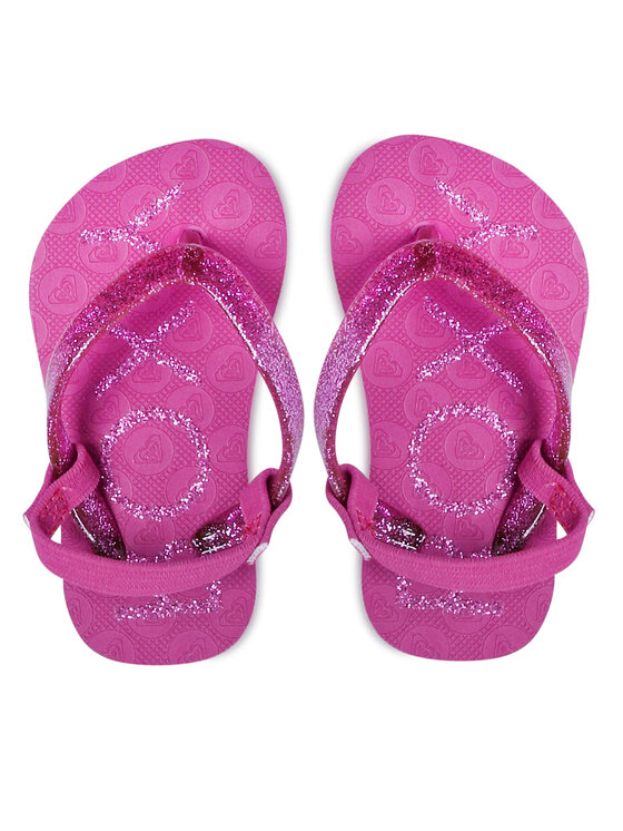 Roxy Roxy Sandały AROL100014 Różowy