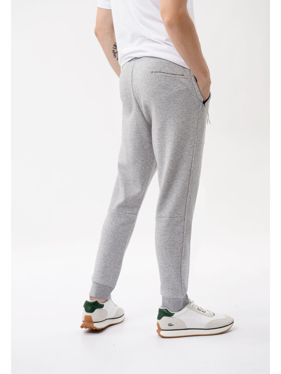 Volcano Volcano Spodnie dresowe N-BASO Szary Regular Fit