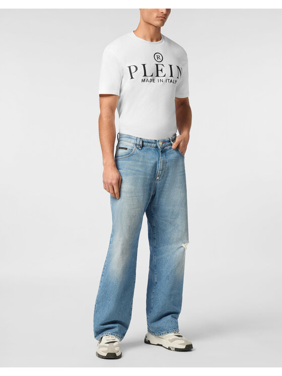 PHILIPP PLEIN PHILIPP PLEIN Jeansy 24173 Niebieski Loose Fit