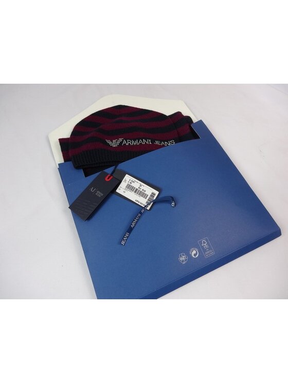 Armani Jeans Armani Jeans Sada čepice a šál Z5801 ZP M5 Tmavomodrá