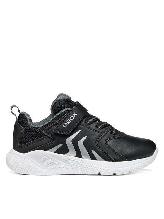 Geox Sneakers J Sprintye Boy J66GBE 0BC14 C9999 S Negru