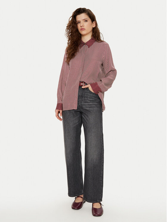 Tommy Hilfiger Tommy Hilfiger Jeans hlače WW0WW44329 Siva Straight Fit