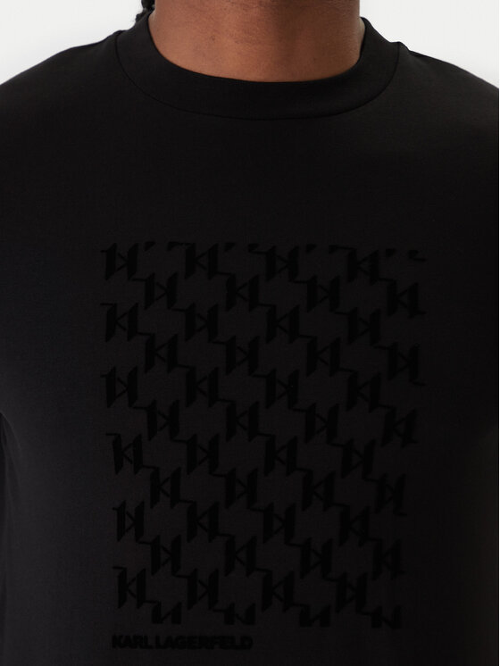 KARL LAGERFELD KARL LAGERFELD T-Shirt 755040 561221 Černá Regular Fit
