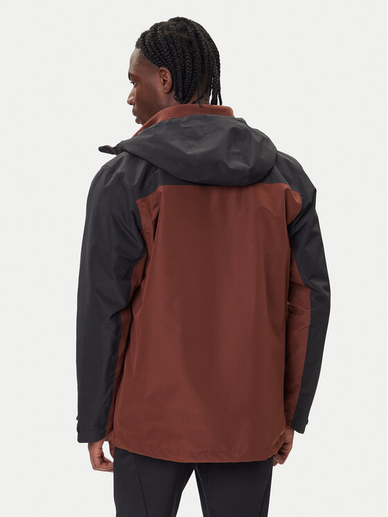 Jack Wolfskin Jack Wolfskin Geacă outdoor Taubenberg 3in1 1115311 Maro Regular Fit