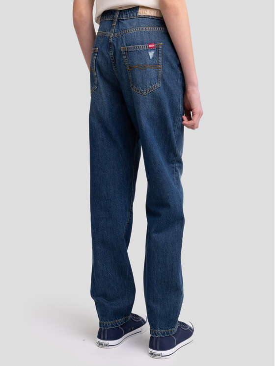 BIG STAR BIG STAR Jeansy ISAAM Niebieski Loose Fit