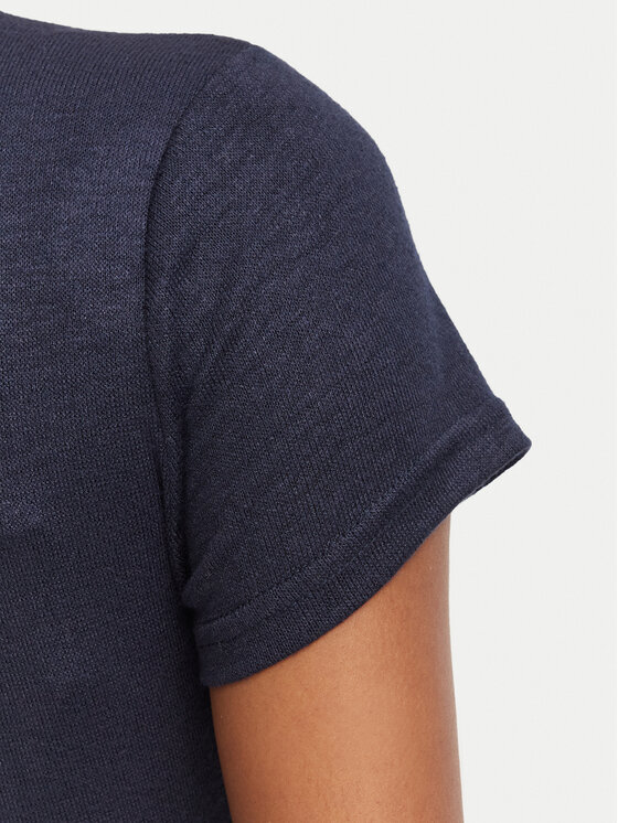 Guess Guess Tricou W5BP07 KCGM2 Bleumarin Regular Fit