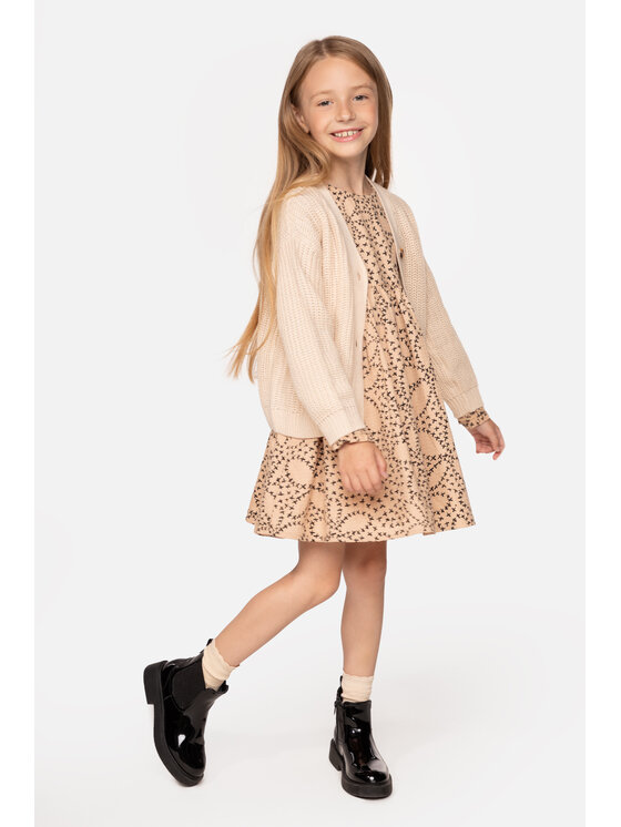 Coccodrillo Coccodrillo Sweter ZC3172202WGK-002 Beżowy Regular Fit