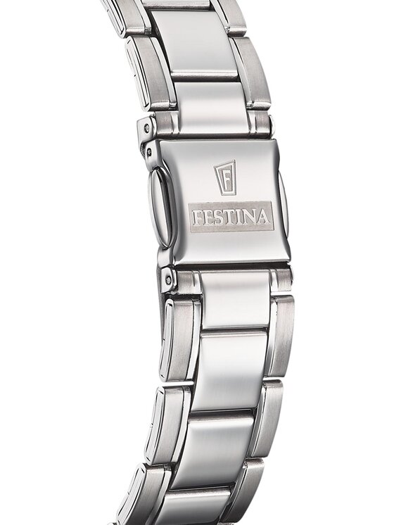 Festina Festina Zegarek F20511-5 Srebrny