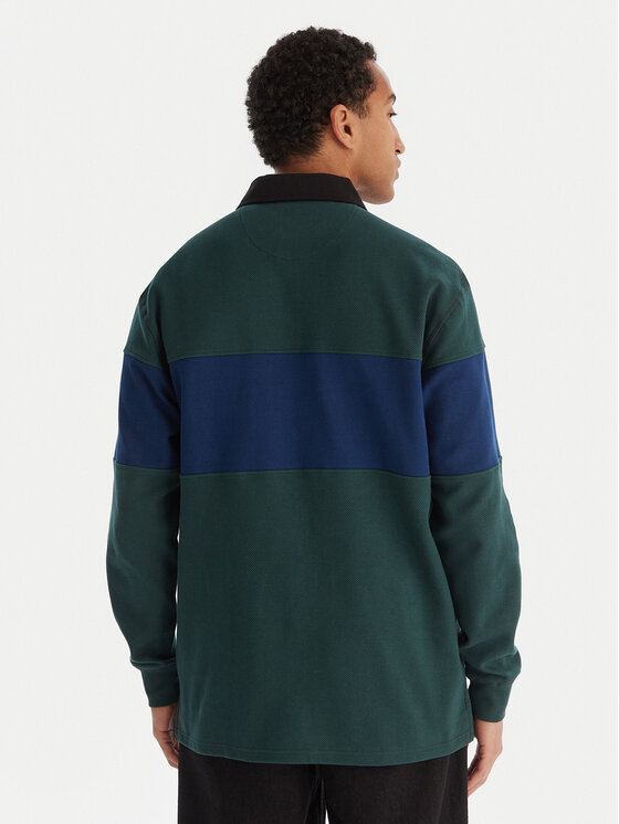 DC Shoes DC Shoes Polo Second Half EDYKT03536 Zelena Regular Fit