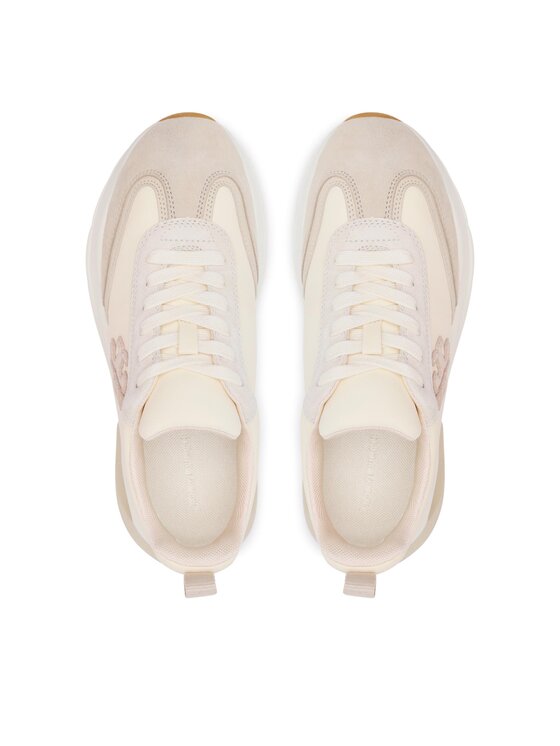 Tory Burch Tory Burch Sneakersy Good Luck Trainer 83833 Écru