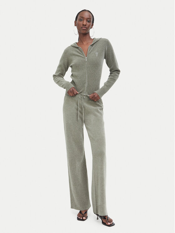 Juicy Couture Juicy Couture Mikina JCWEB005 Khaki Regular Fit