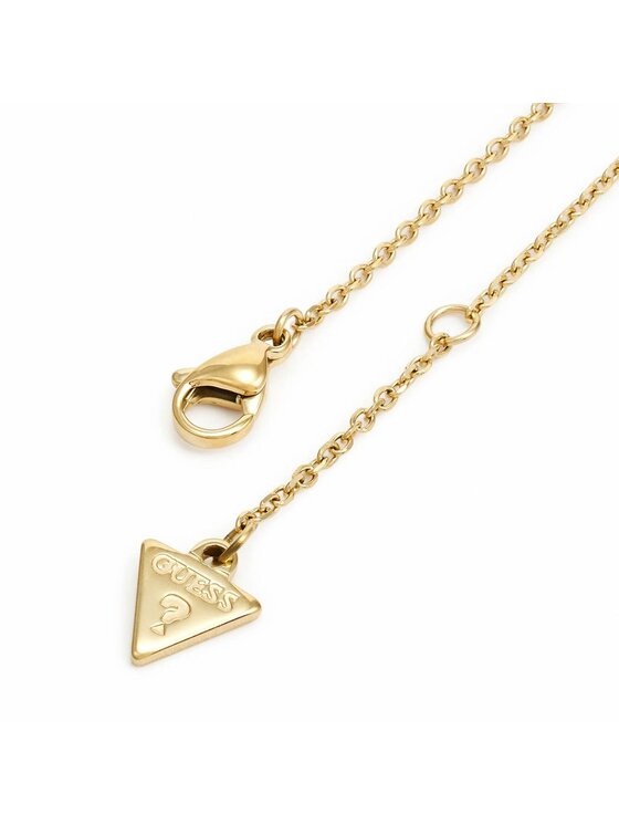 Guess Guess Naszyjnik JUBN02141JW-YG Złoty