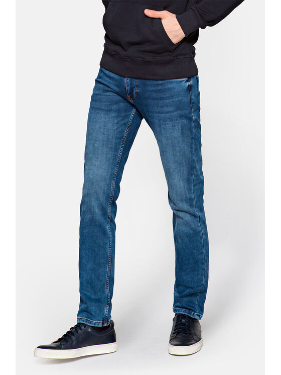 Lancerto Lancerto Jeansy KR090223000016 Granatowy Slim Fit