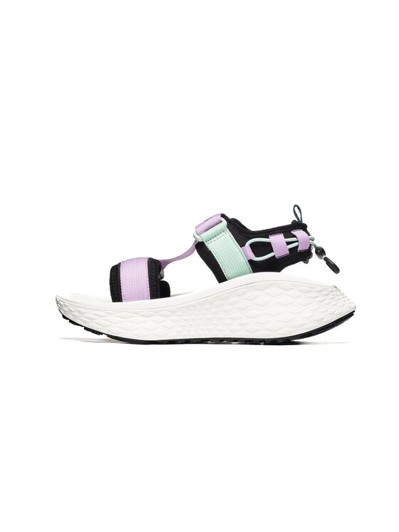 Columbia Columbia Sandały KONOS ELEVATE STRAP SANDAL 2149121012 Czarny
