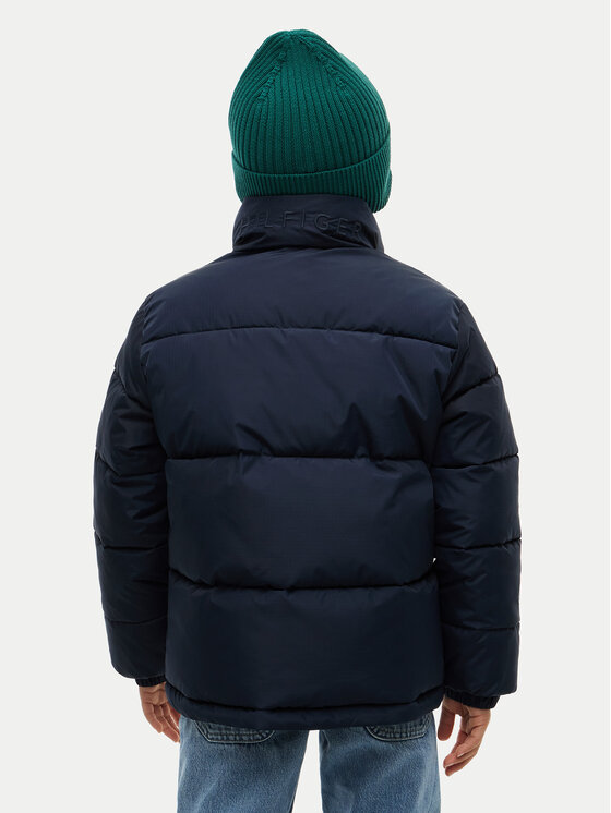 Tommy Hilfiger Tommy Hilfiger Giacca di transizione Essential KB0KB10706 Blu scuro Loose Fit