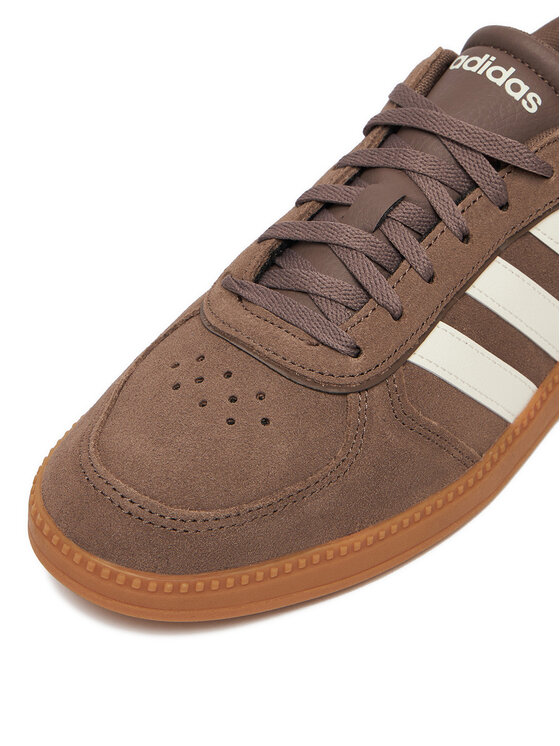 adidas adidas Sneakersy BREAKNET SLEEK JR6905 Brązowy