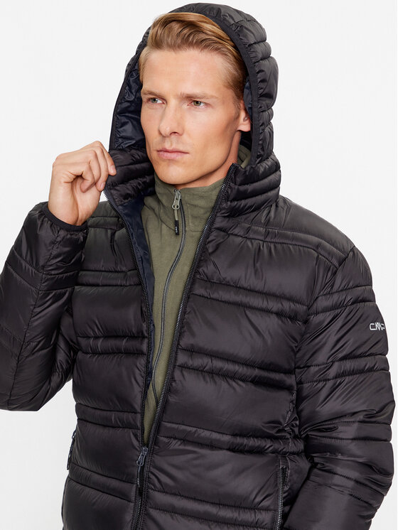 CMP CMP Μπουφάν χειμωνιάτικο 33K1587 Μαύρο Regular Fit