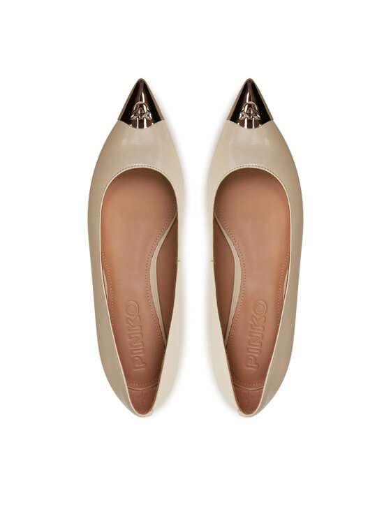 PINKO PINKO Balerīnas Gianira 05 SD0101P043 Écru