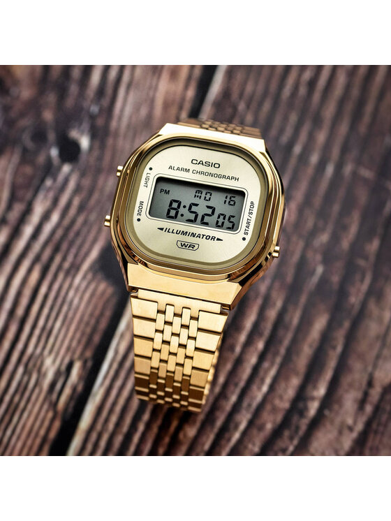 Casio Casio Zegarek 4549526422416 Złoty