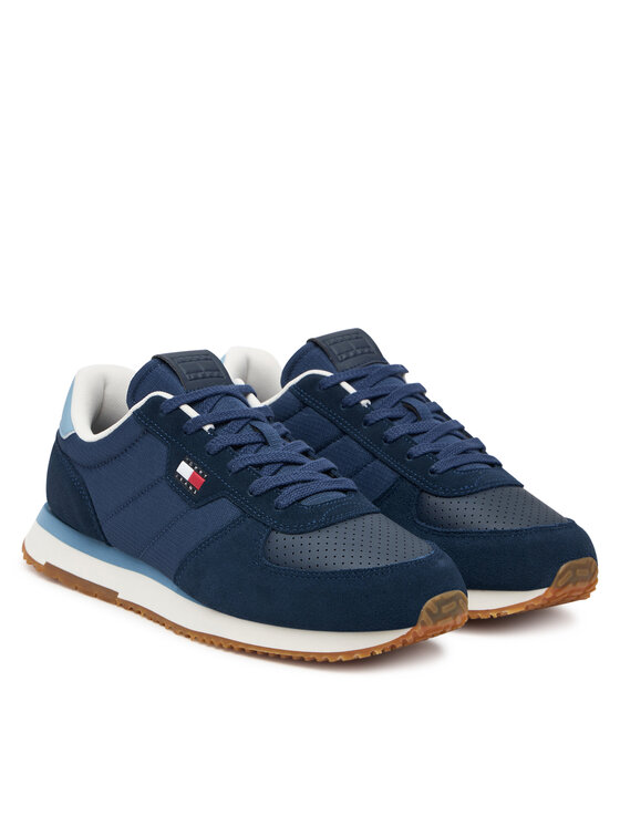 Tommy Jeans Tommy Jeans Αθλητικά Tj Runner Flag Mix EM0EM01774 Σκούρο μπλε