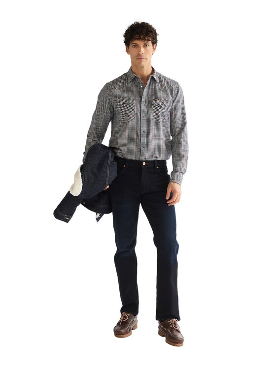 Wrangler Wrangler Koszula 112387074 Kolorowy Regular Fit