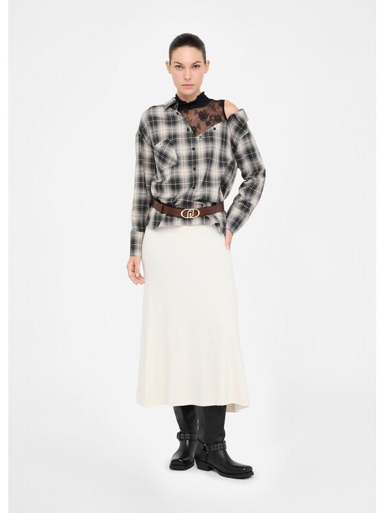 Liu Jo Liu Jo Camicia MF5325T107AT9236 Nero Regular Fit