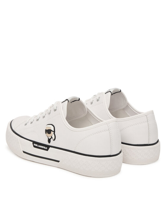 KARL LAGERFELD KARL LAGERFELD Plátěnky Kampus Max KL95025 Bílá
