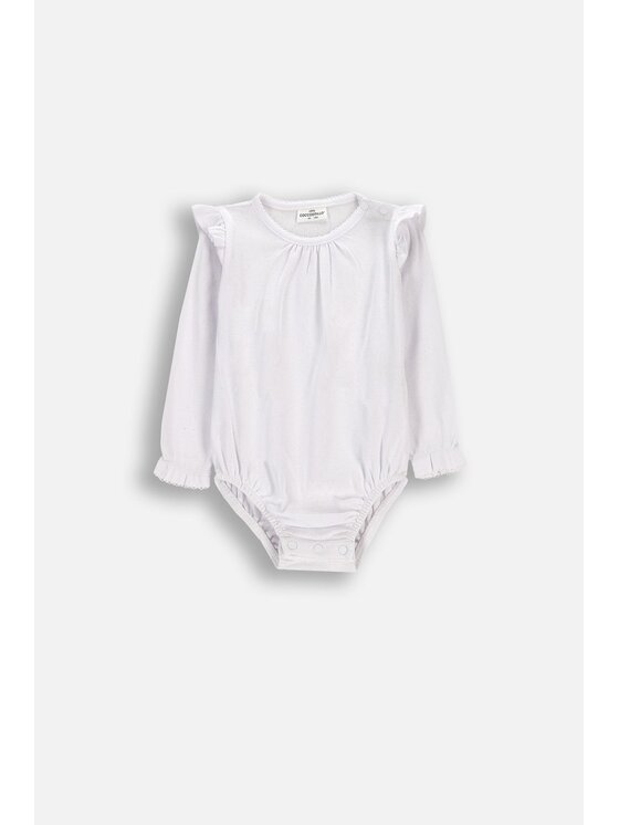 Coccodrillo Coccodrillo Detské body WC6112101FGN-001 Biela Regular Fit
