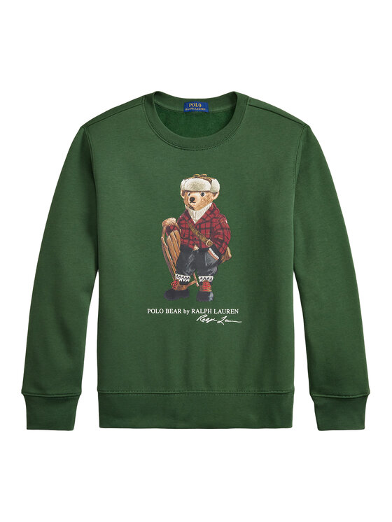 Polo Ralph Lauren Polo Ralph Lauren Суитшърт 323981261001 Зелен Regular Fit